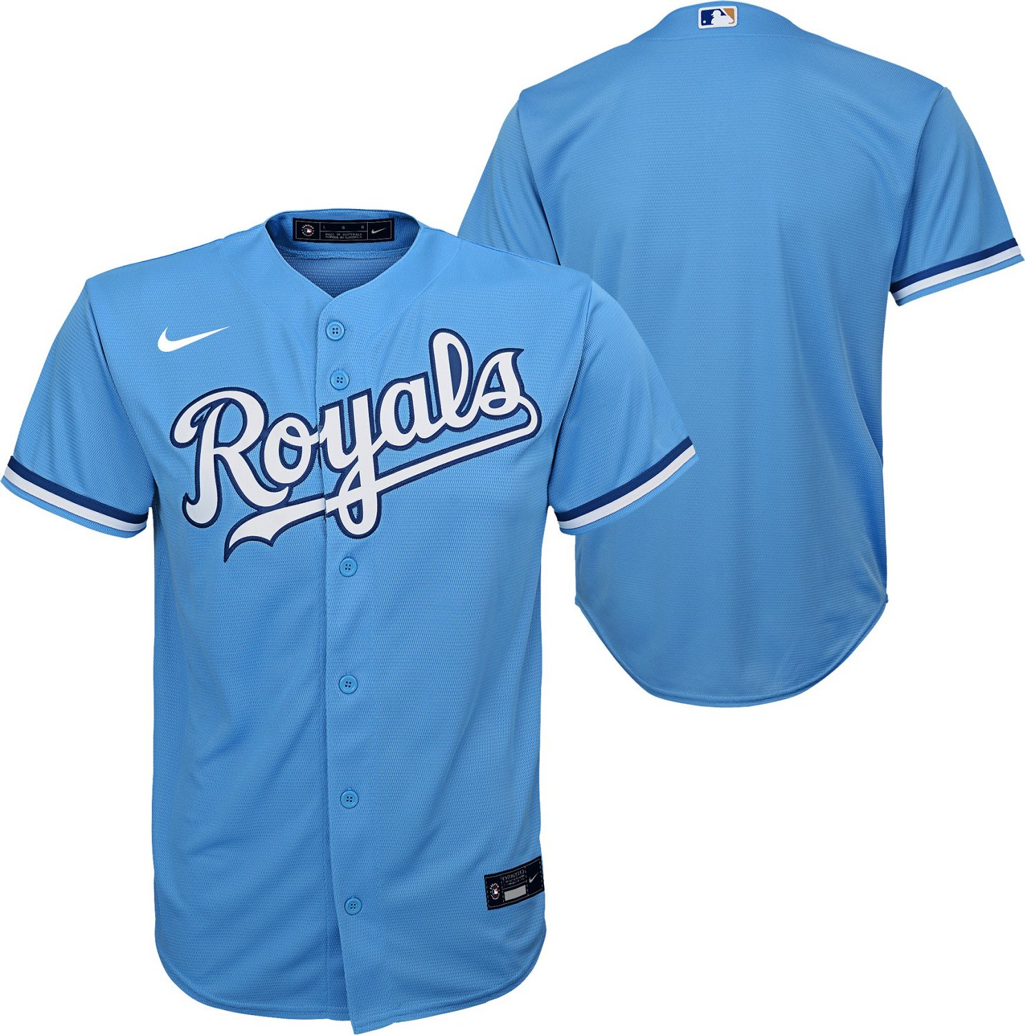 Nike Men's Kansas City Royals Adalberto Mondesi City Connect Replica Jersey Medium / Multi / Kansas City Royals