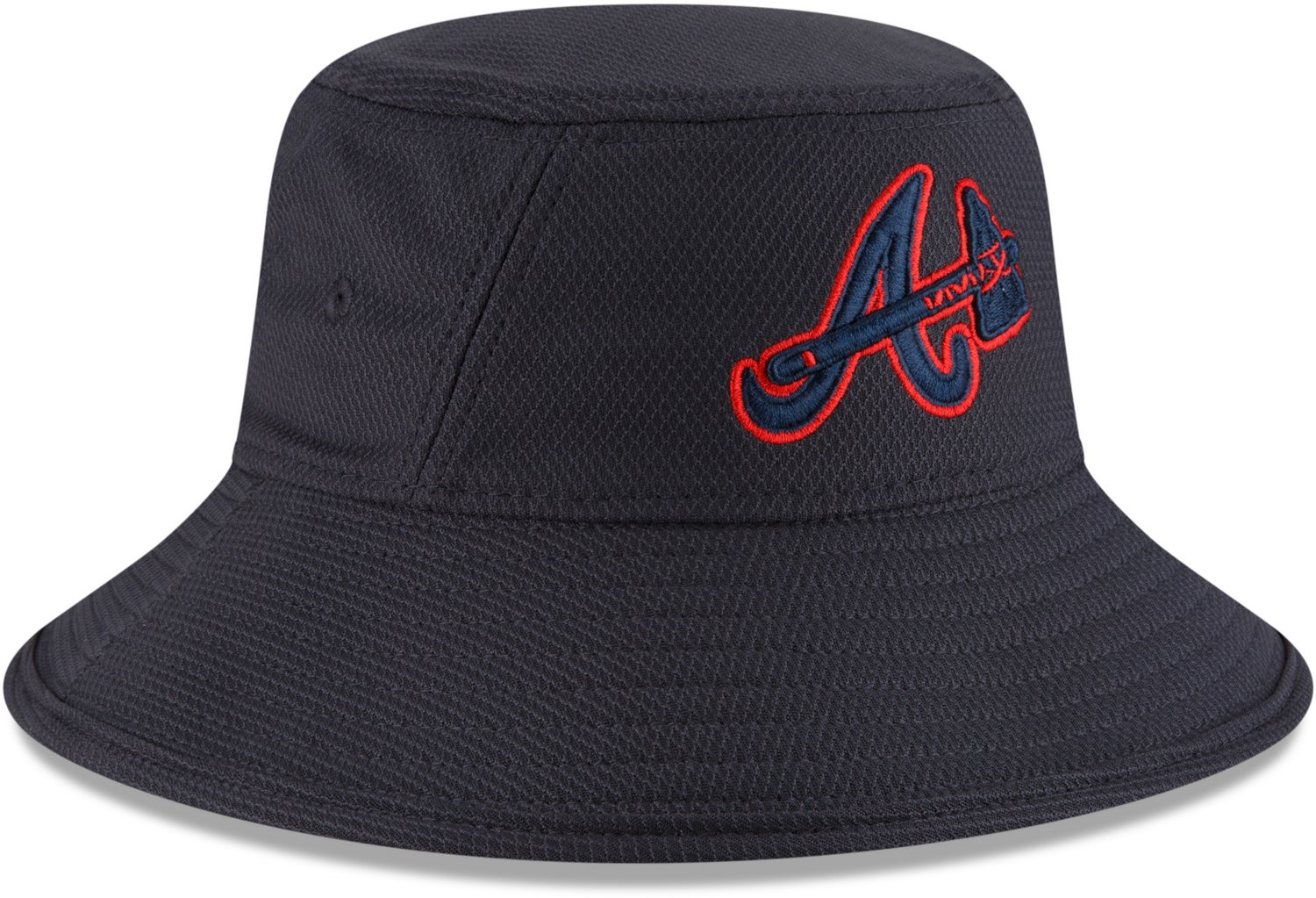 New Era Atlanta Braves OTC Bucket Hat Free Shipping at Academy
