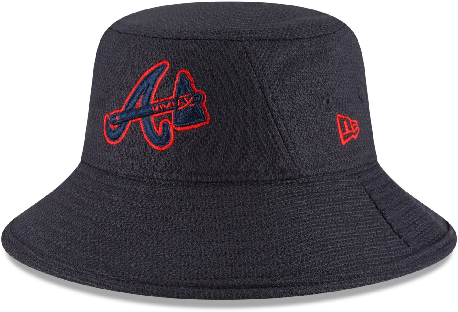 New Era Atlanta Braves OTC Bucket Hat Free Shipping at Academy
