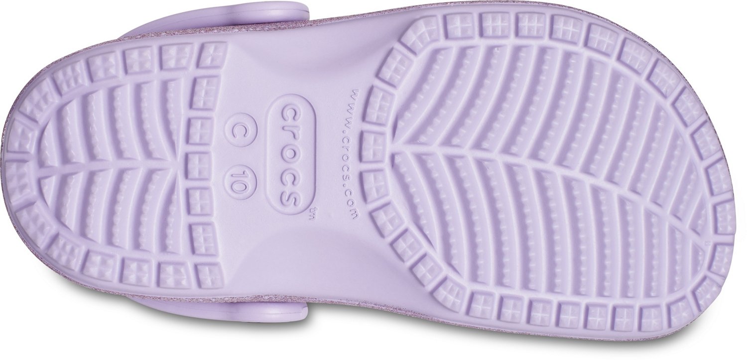 Crocs Toddler Girls' Classic Glitter Clogs                                                                                       - view number 5