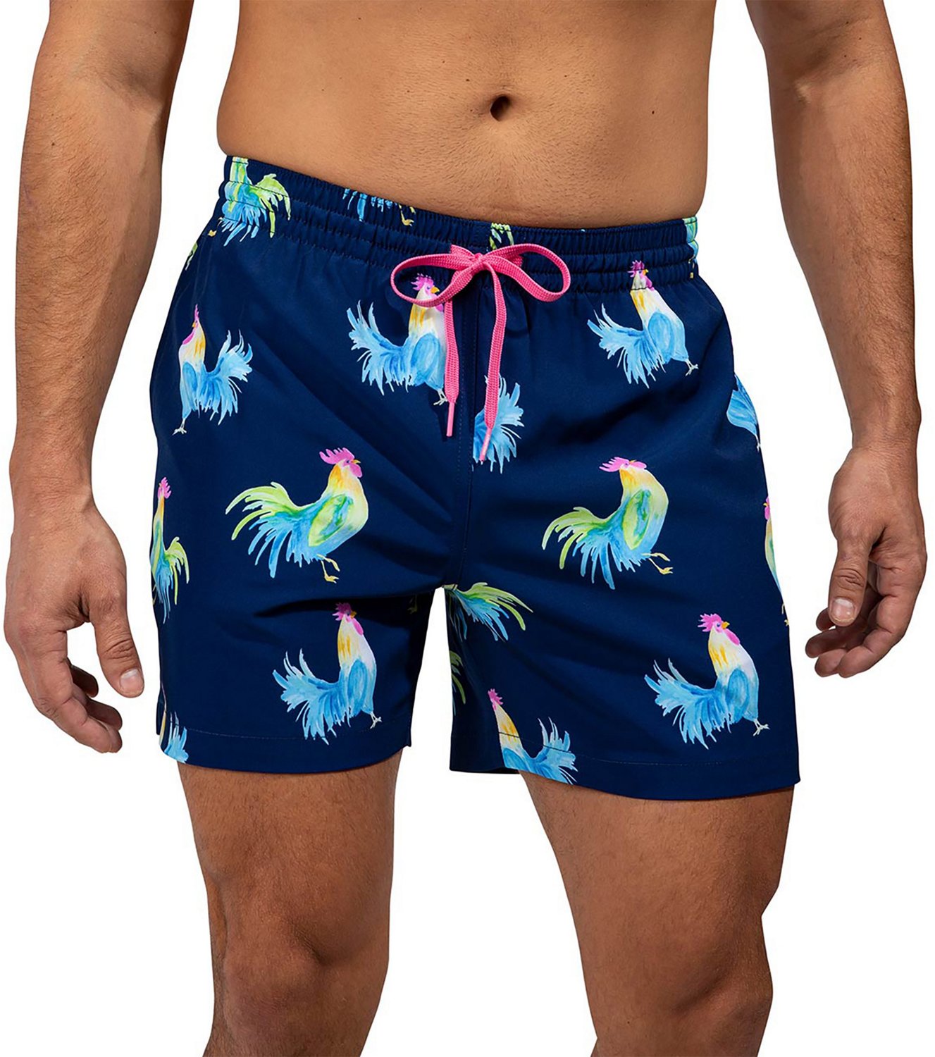 Chubbies Men's Fowl Plays Stretch Swim Trunks 5.5 in Academy