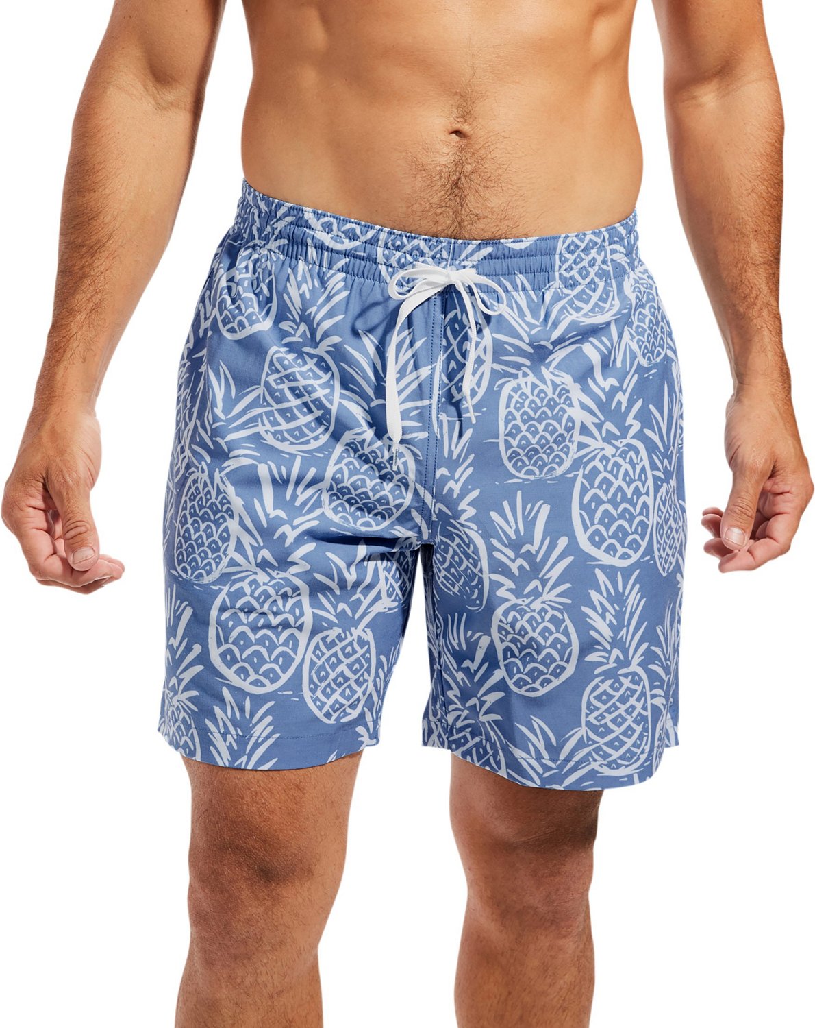 Chubbies Mens Thigh Napples Stretch Swim Trunks 7 In Academy 