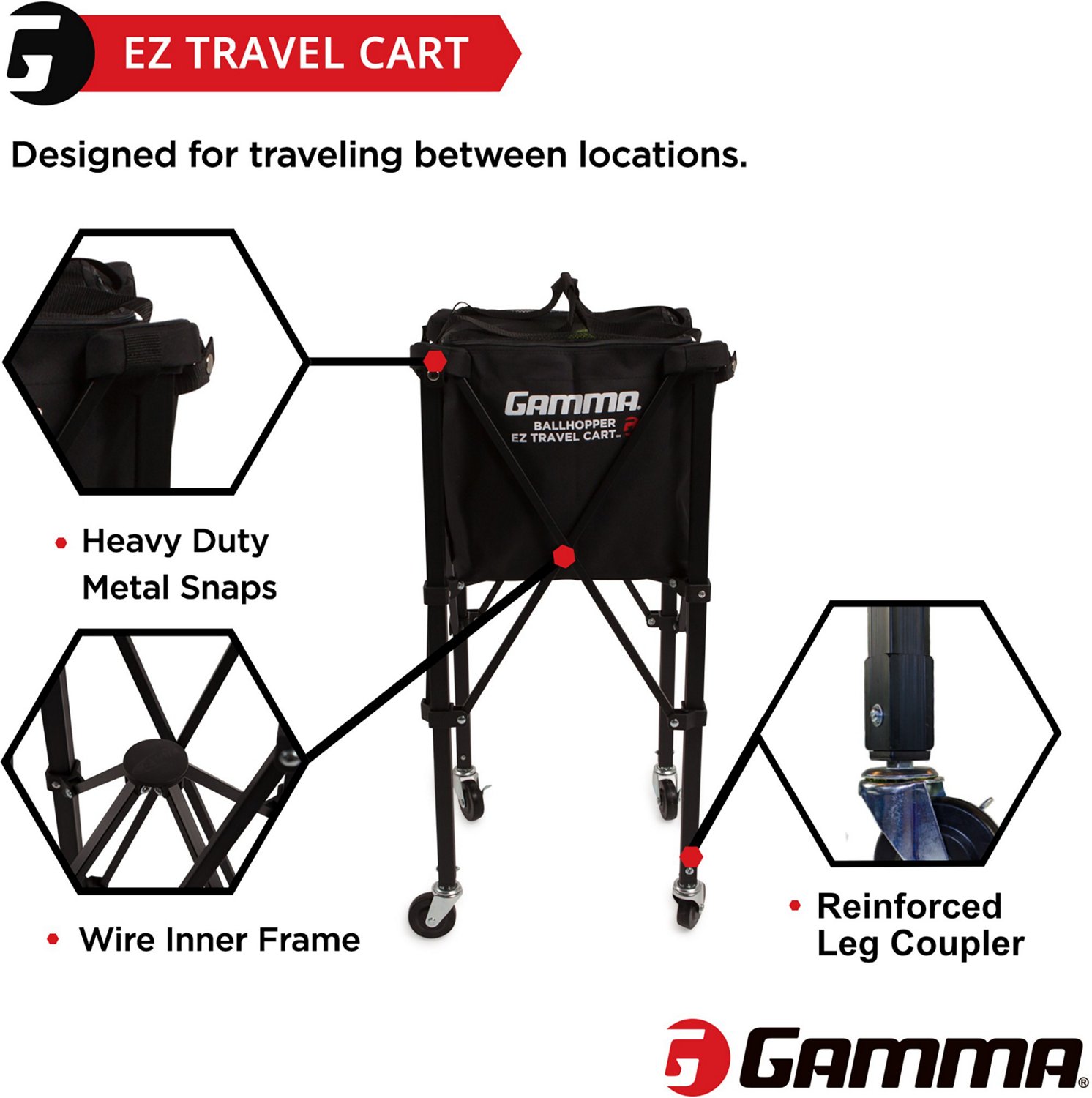 GAMMA EZ Travel XD 150 Cart - view number 4