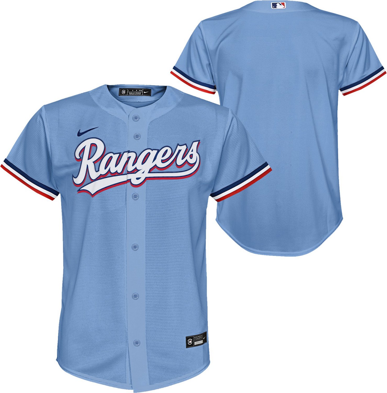 Toddler Texas Rangers Nike Cream 2023 City Connect Replica Jersey