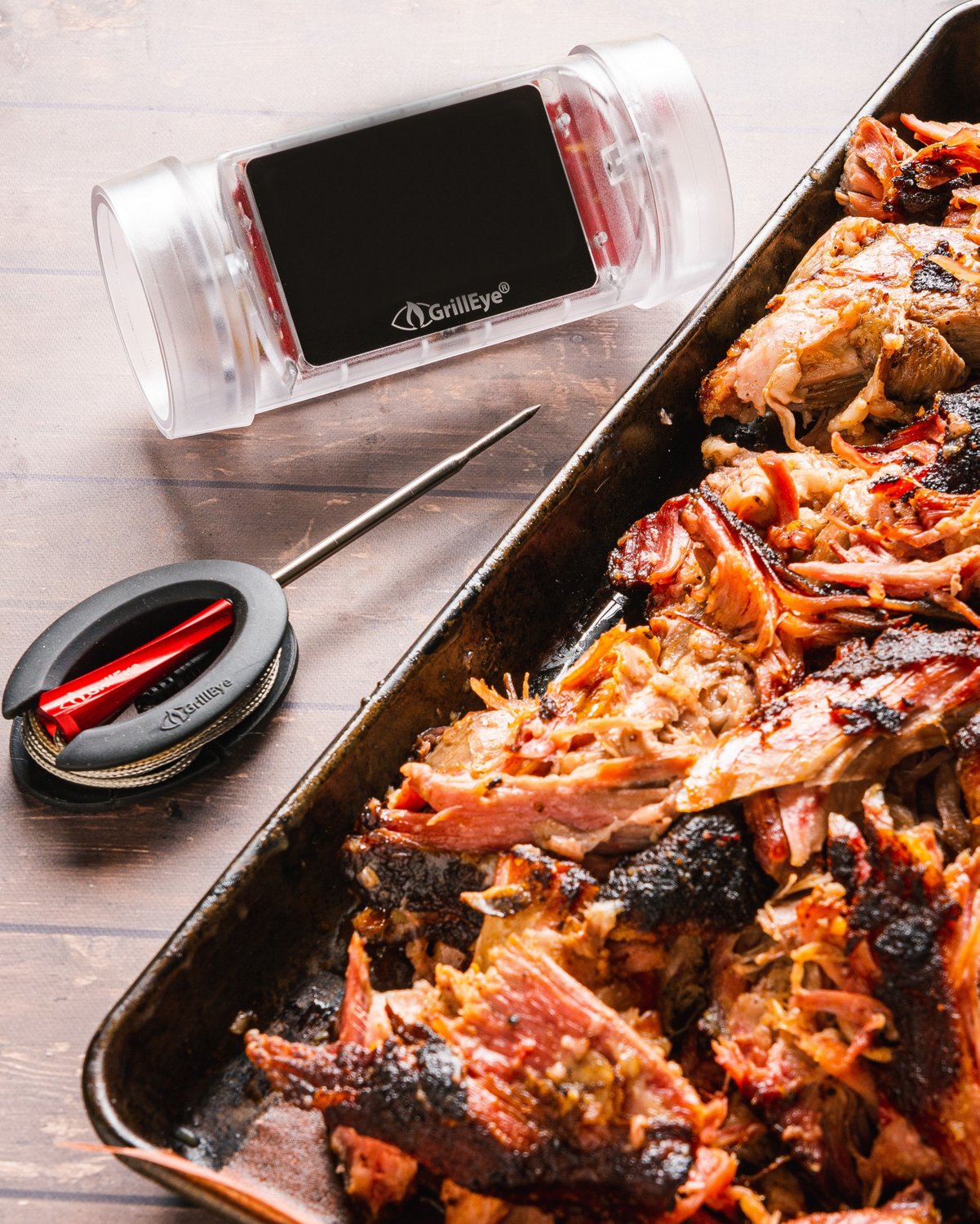 GrillEye Max Wireless Grilling & Smoker Smart Thermometer with 2 Probes