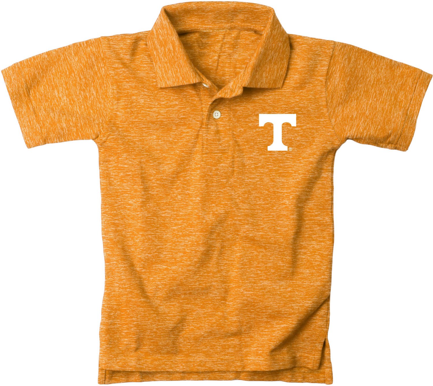 Wes and Willy Youth University of Tennessee Cloudy Yarn Polo Shirt