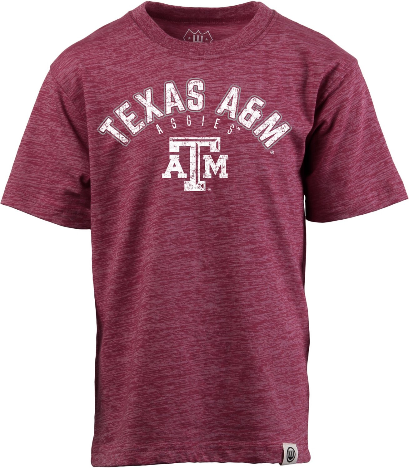 Wes and Willy Boys' Texas A&M University Arch Outlines Cloudy Yarn ...