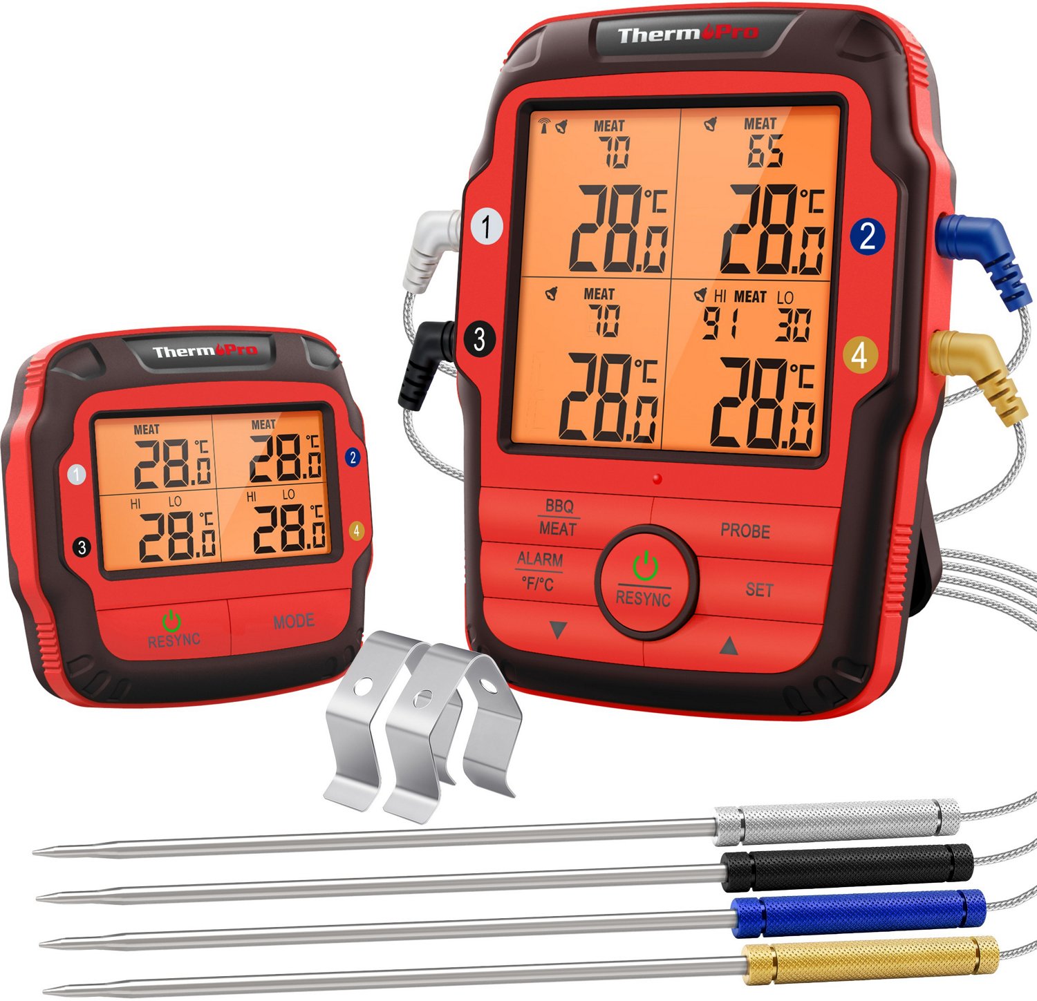 Cheer Collection Wireless Digital Food Thermometer