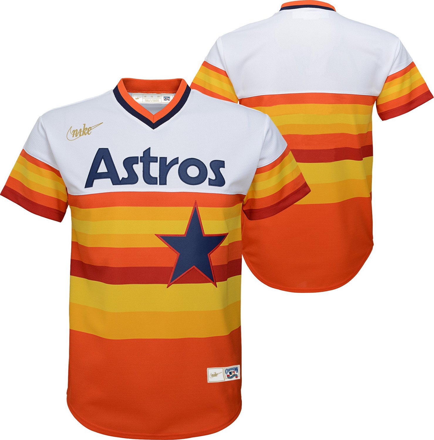 Nike Youth Houston Astros Cooperstown Home Replica Jersey