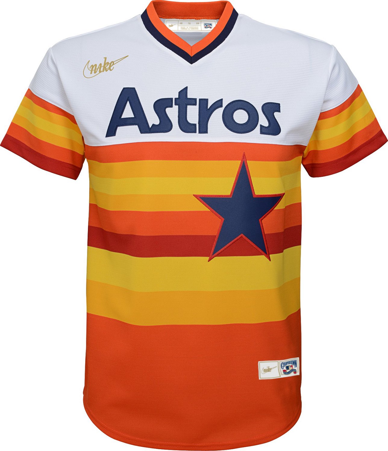 Nike Youth Houston Astros Cooperstown Home Replica Jersey