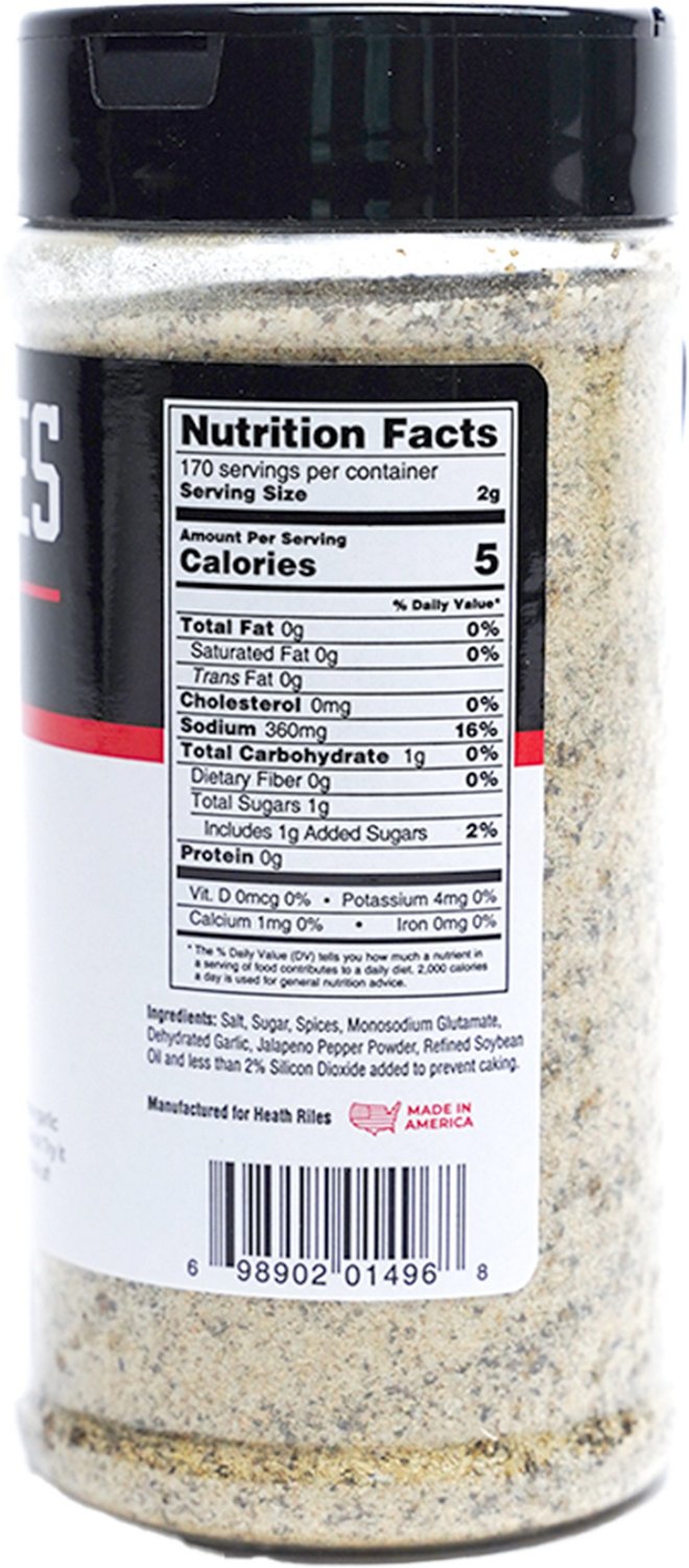 Heath Riles BBQ 16 oz Garlic Jalapeno Rub                                                                                        - view number 2