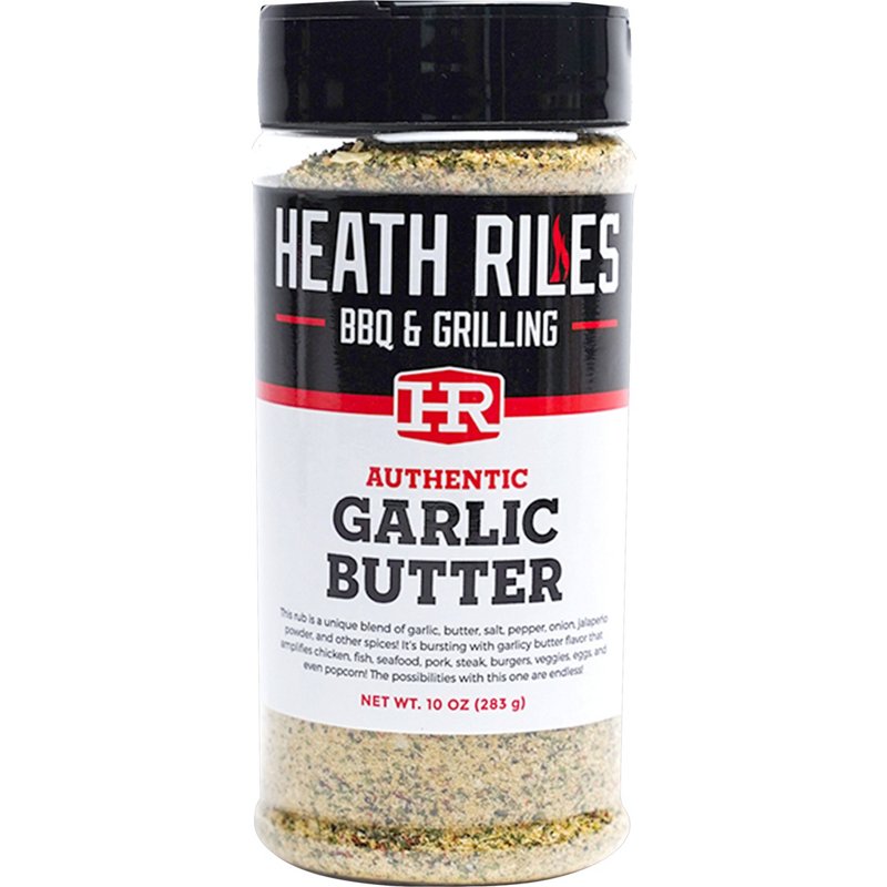 Heath Riles BBQ 16 oz Garlic Butter Rub - Seasonings at Academy Sports