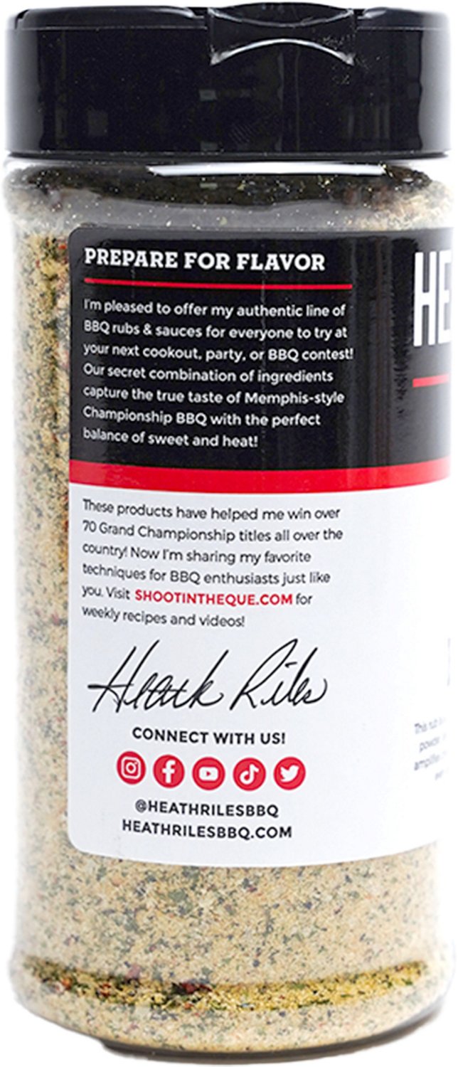 Heath Riles BBQ 16 oz Garlic Butter Rub                                                                                          - view number 3