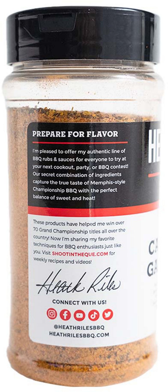 Heath Riles BBQ 16 oz Cajun Garlic Butter Rub | Academy