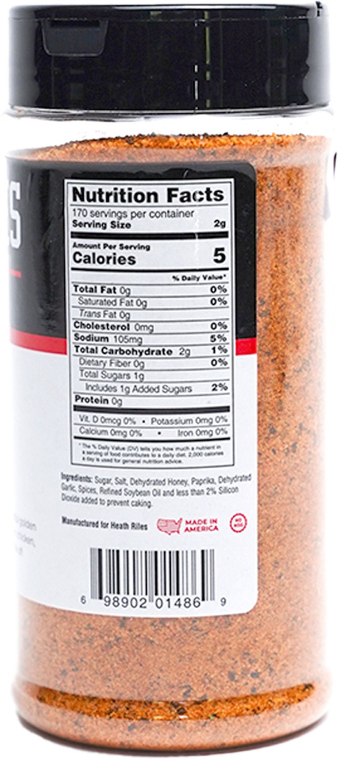 Sweet BBQ Rub 16 oz by Heath Riles – Barbecue B.O.I.