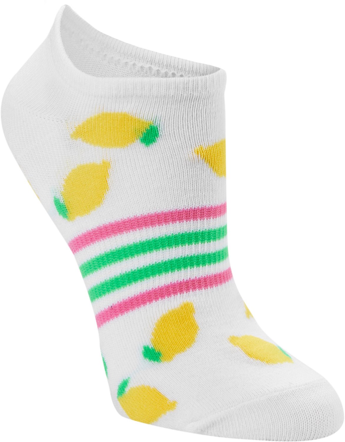 BCG Women’s Assorted Fruit No-Show Socks 6-Pack - view number 2