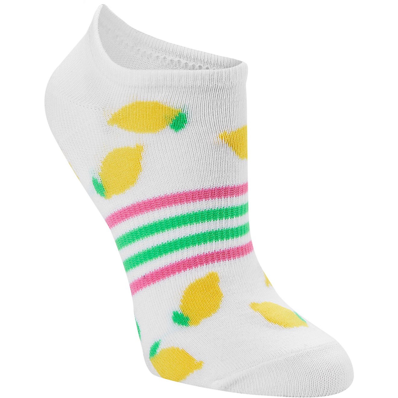 BCG Women’s Assorted Fruit No-Show Socks 6-Pack                                                                                - view number 2