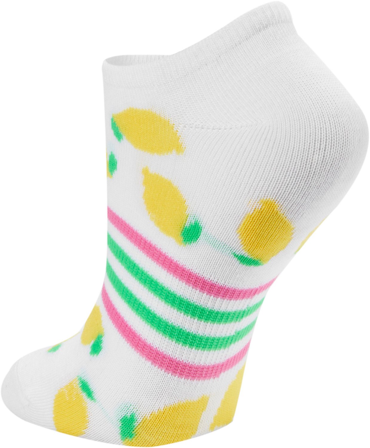 BCG Women’s Assorted Fruit No-Show Socks 6-Pack - view number 3
