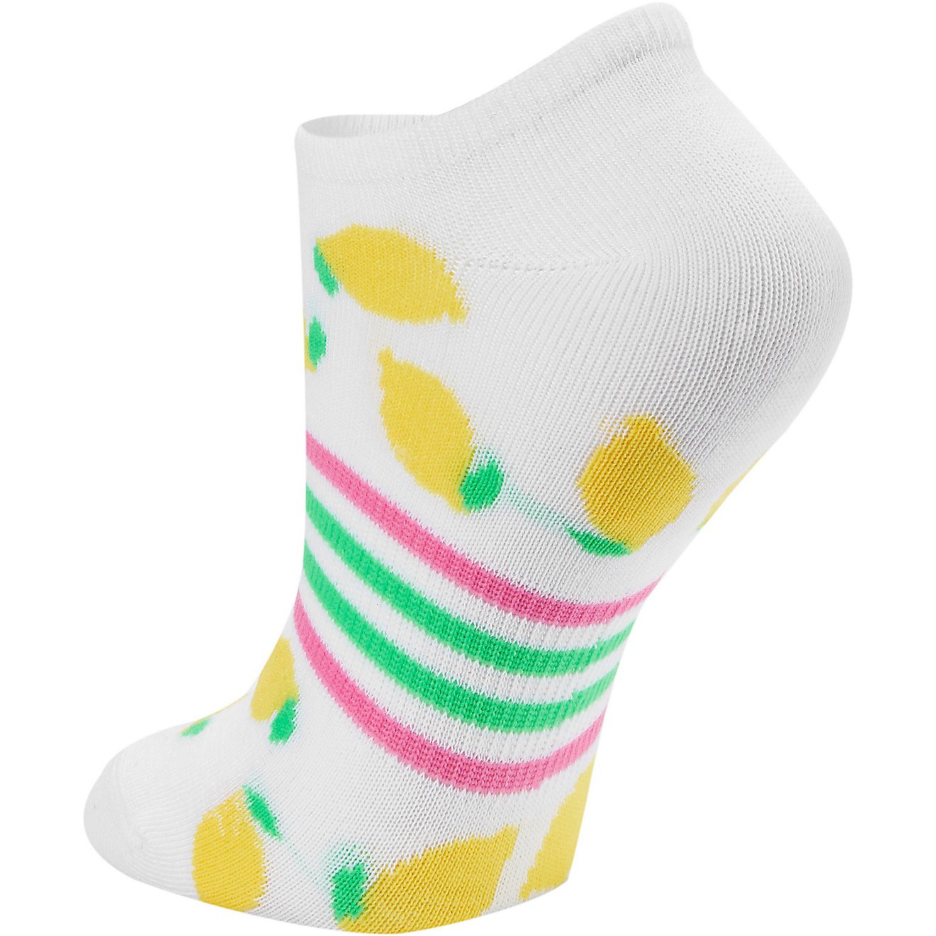 BCG Women’s Assorted Fruit No-Show Socks 6-Pack                                                                                - view number 3