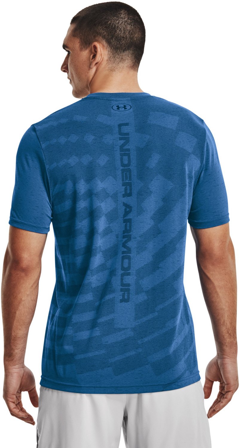 Under Armour Men's Seamless Radial Short Sleeve Tshirt Academy
