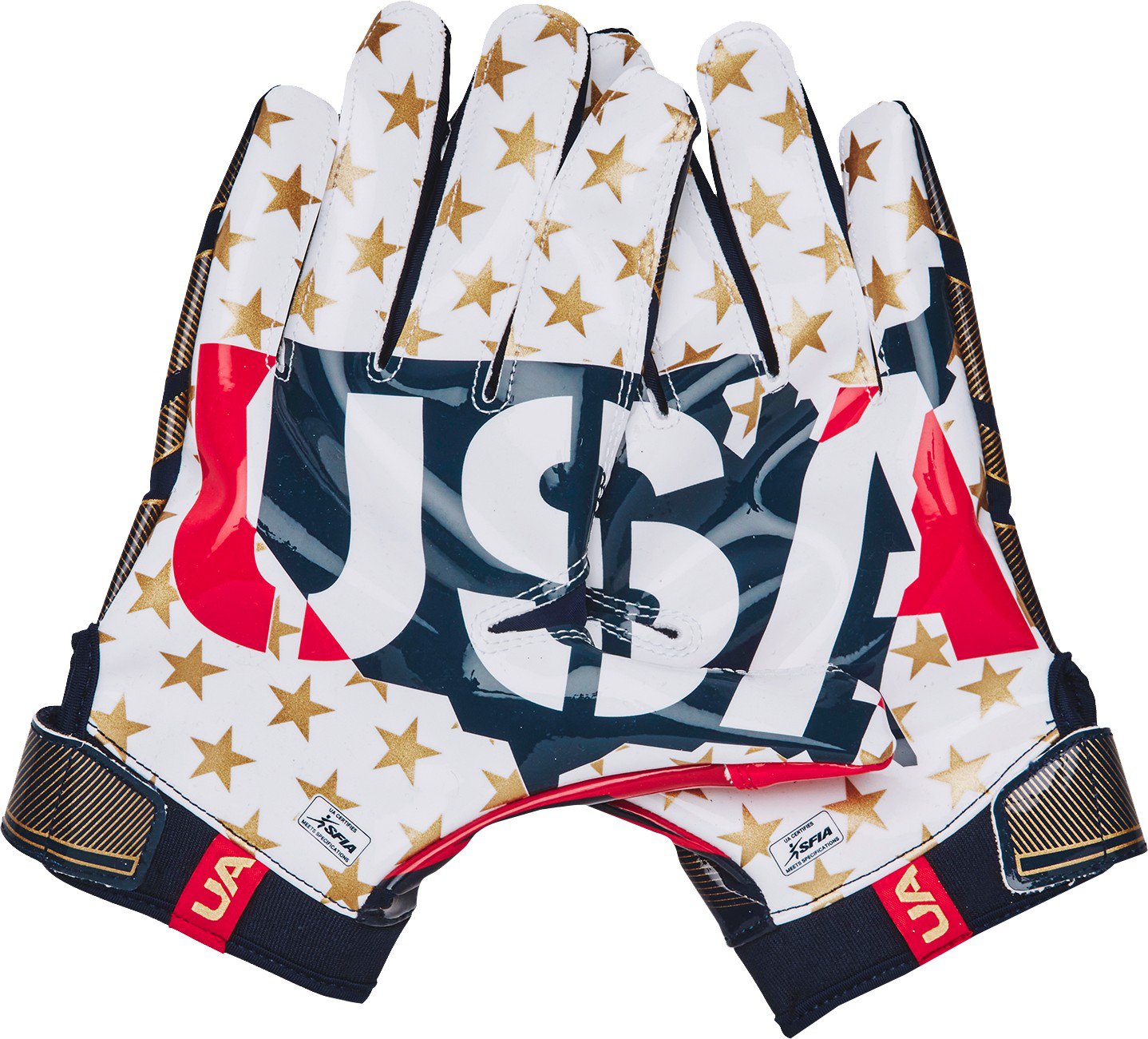 Under Armour F8 Novelty Freedom Football Gloves