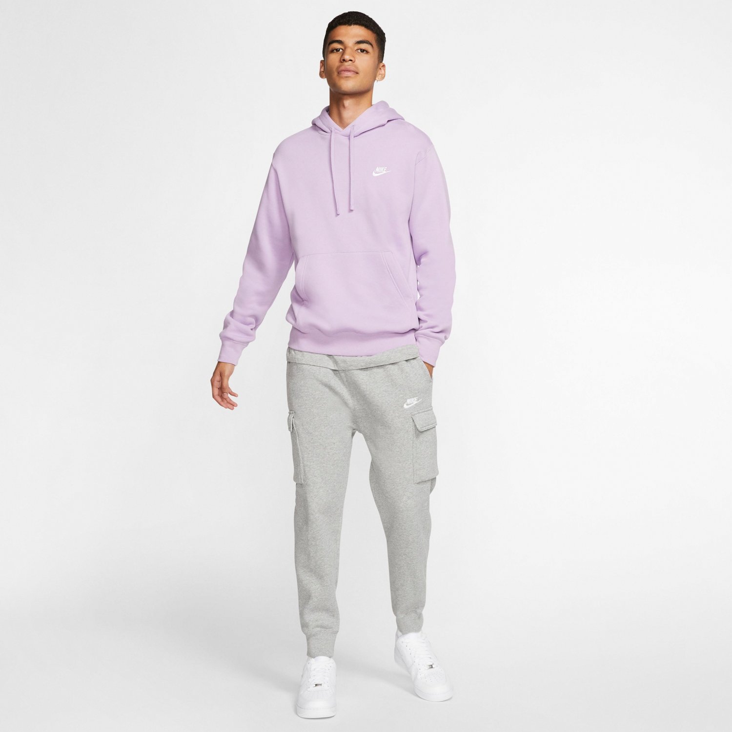 Nike Men's Sportswear Club Fleece Cargo Pants - view number 4
