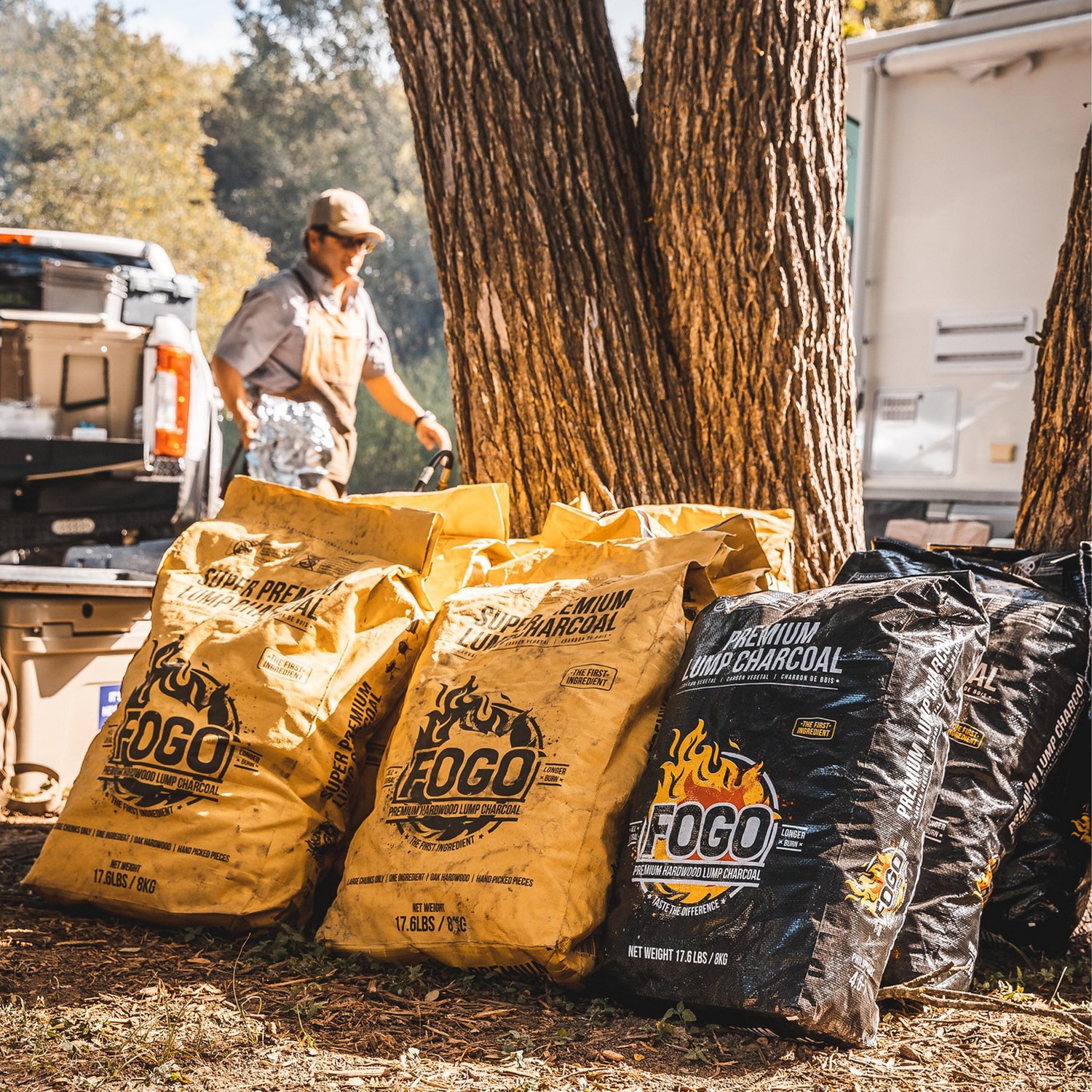 FOGO Charcoal Super Premium 17.6 lb Lump Charcoal                                                                                - view number 4
