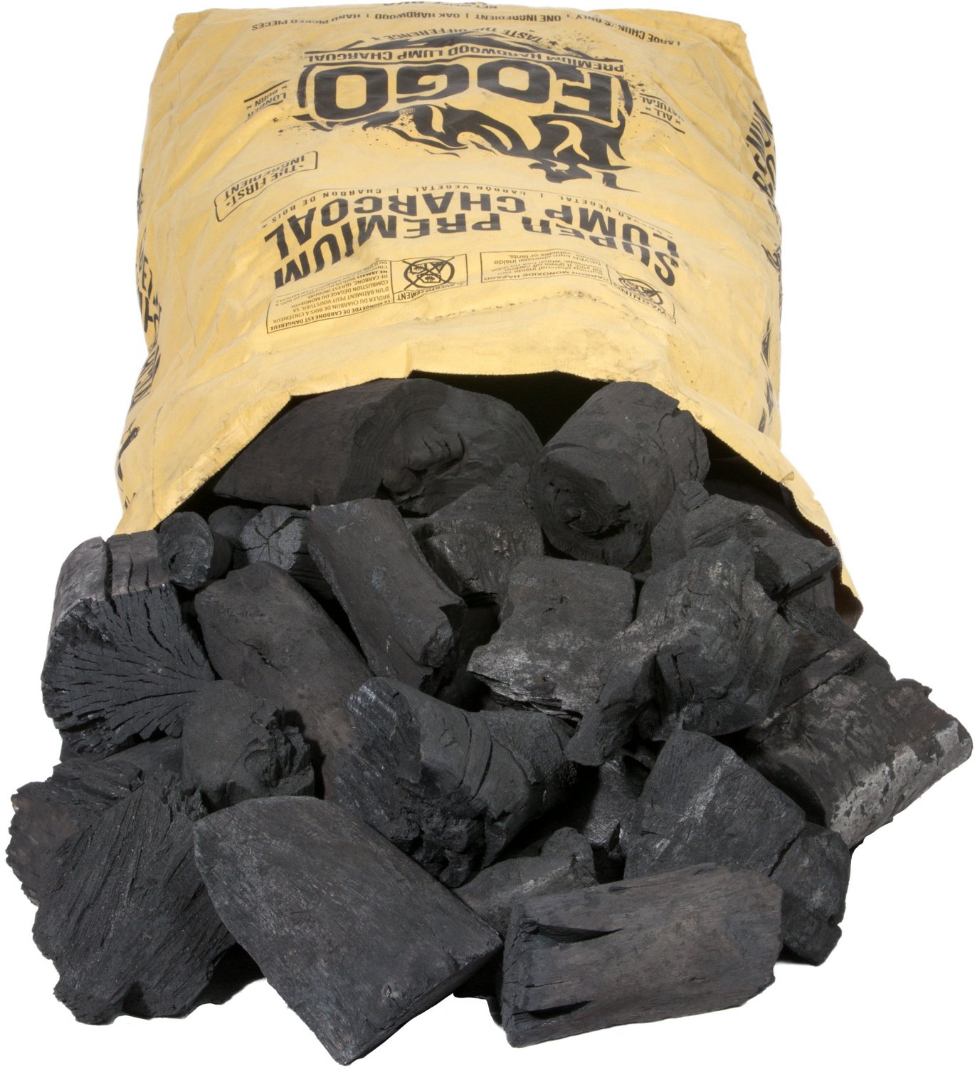 FOGO Charcoal Super Premium 17.6 lb Lump Charcoal                                                                                - view number 3