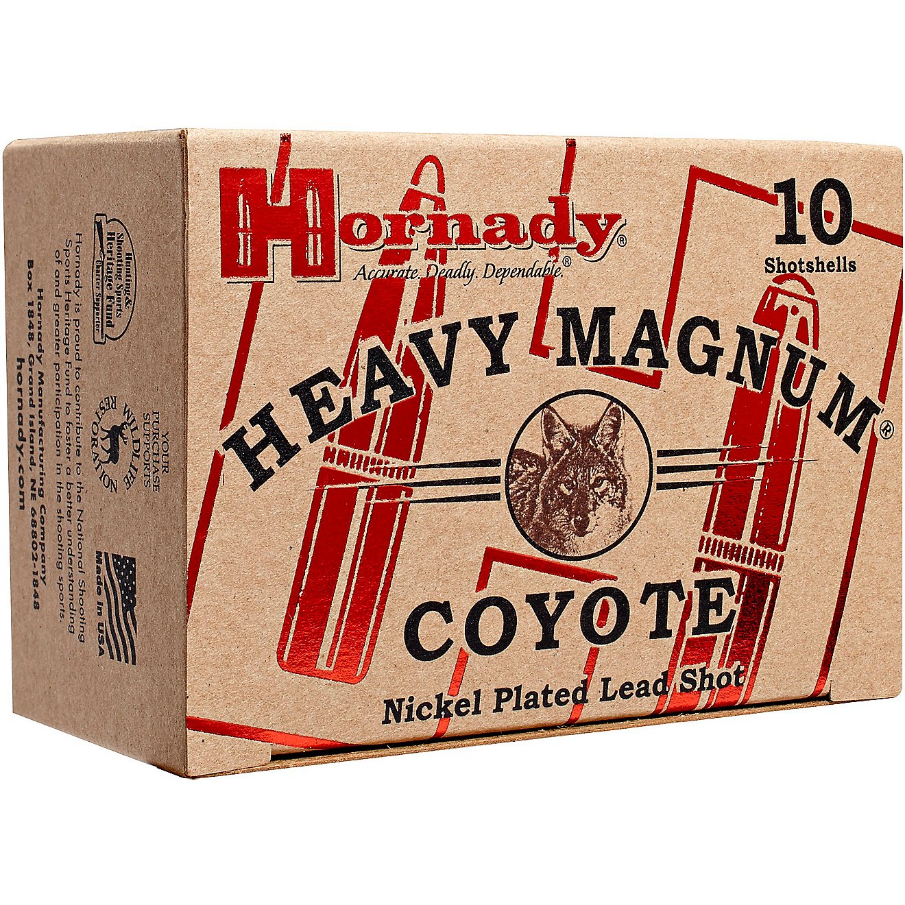 Hornady Heavy Magnum Coyote 12-Gauge 3 in BB Shotshells - 10-Rounds                                                              - view number 1