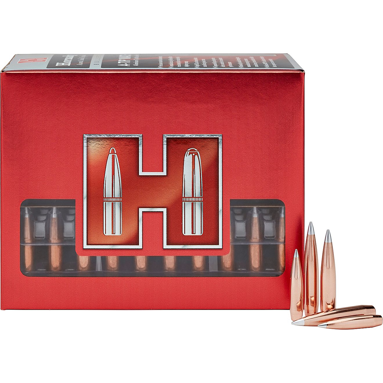 Hornady A-Tip Match 375 Cal .375 390-Grain Reloading Bullets - 25 Rounds                                                         - view number 1