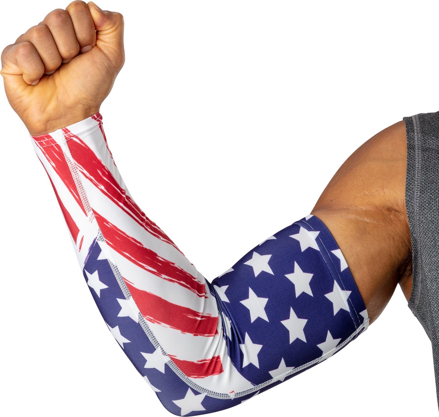 Shock Doctor Youth Stars and Stripes Showtime Arm Sleeve                                                                         - view number 2