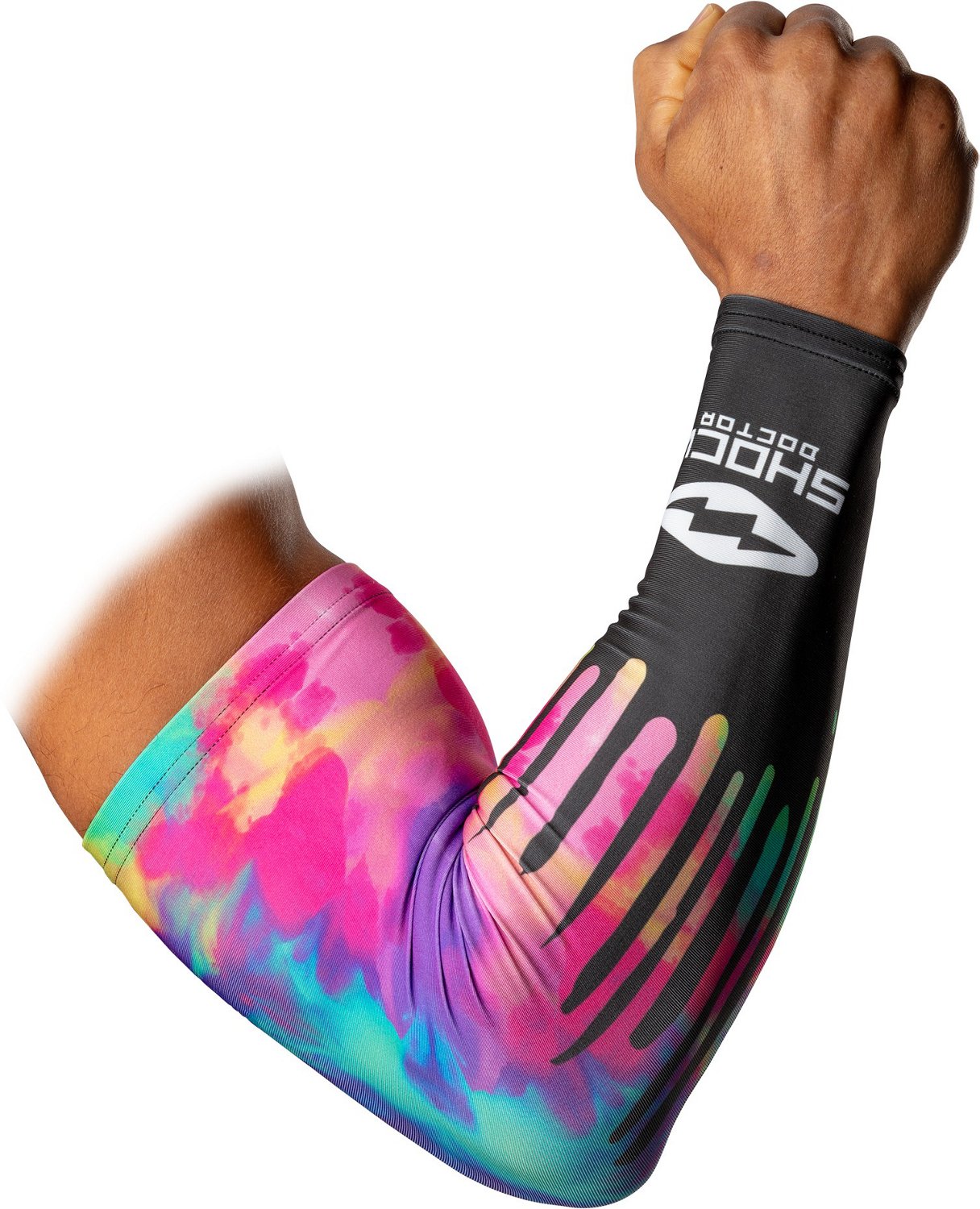 Shock Doctor Adults' Tie Dye Drip Showtime Arm Sleeve Academy