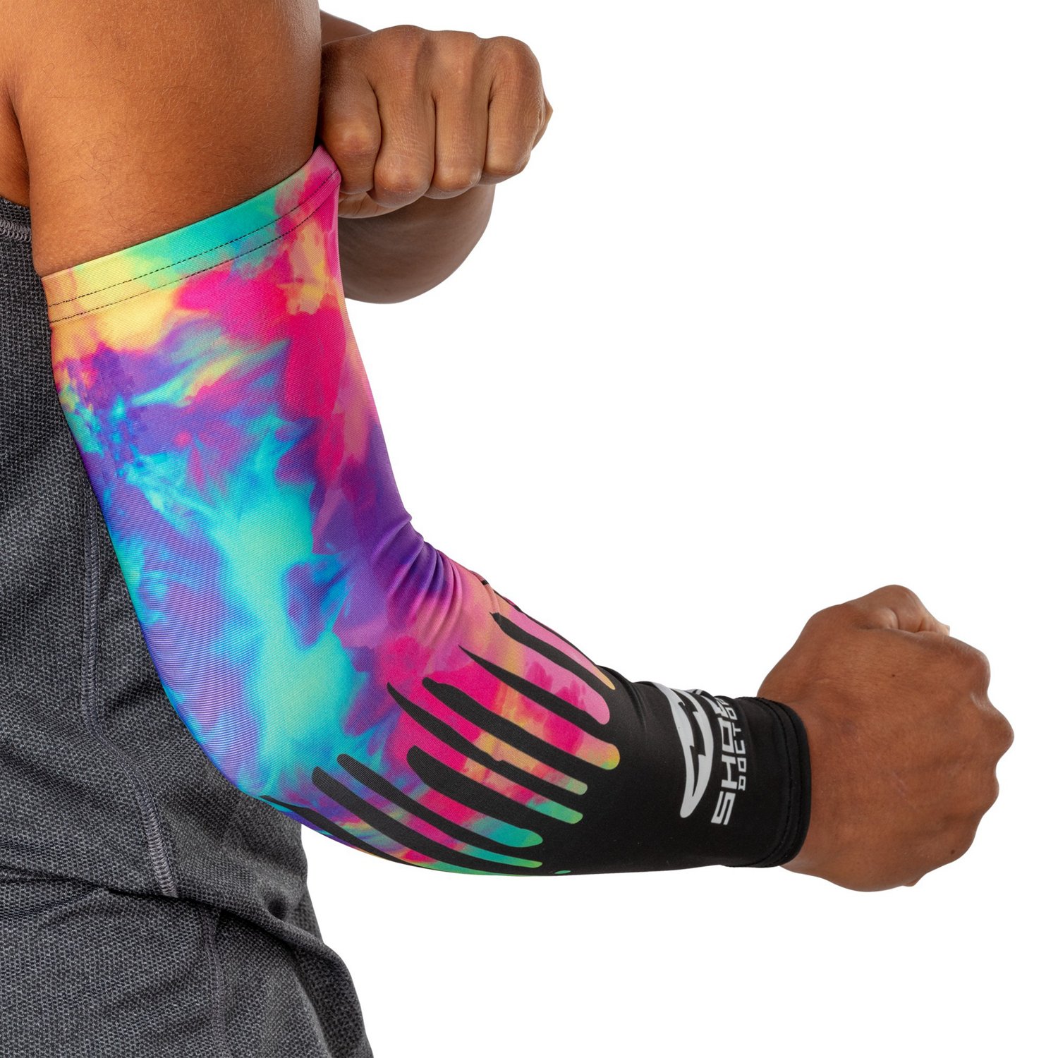 Shock Doctor Adults' Tie Dye Drip Showtime Arm Sleeve