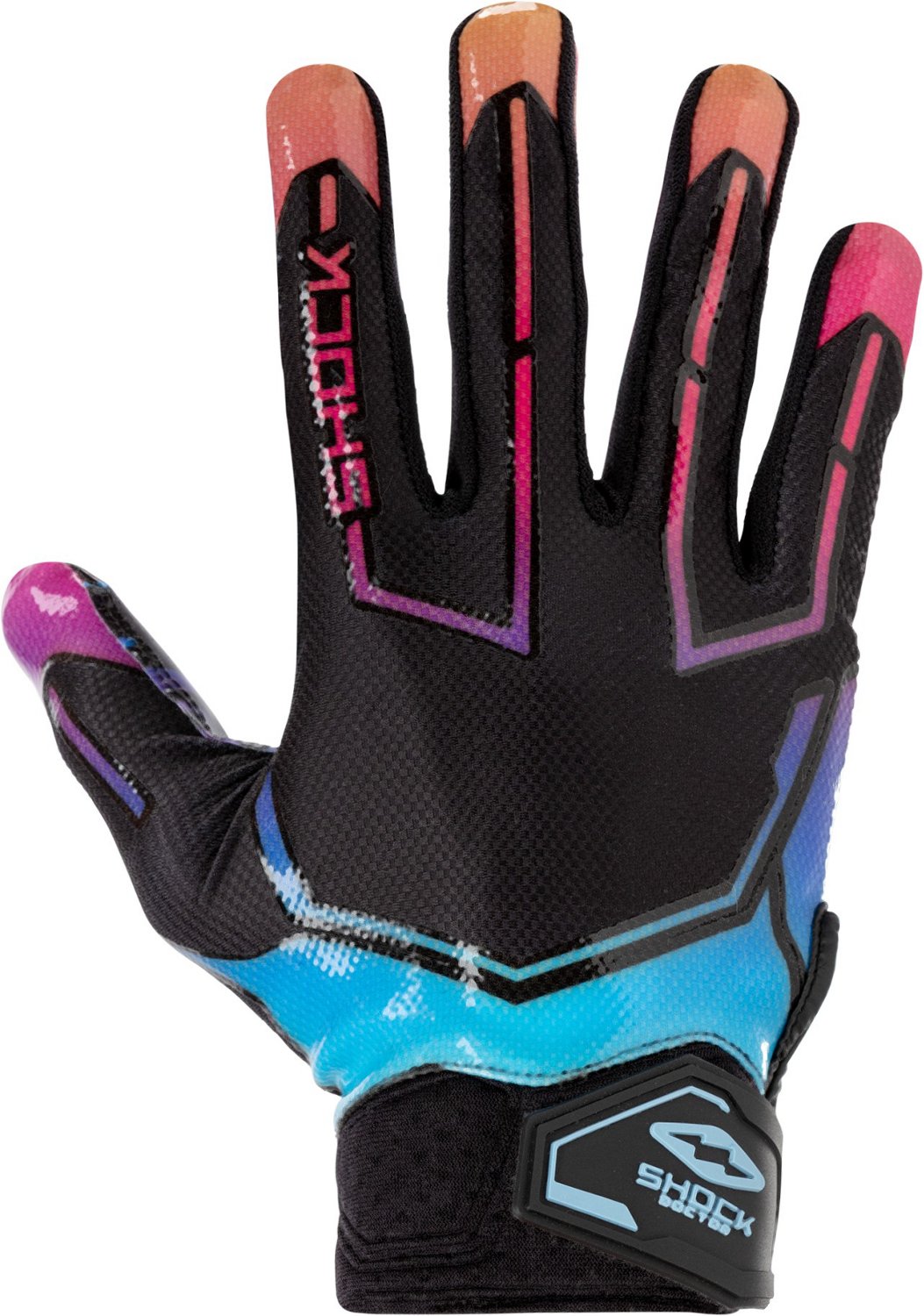 Shock Doctor Youth Showtime Tie Dye Drip Receiver Glove Academy