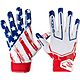 Shock Doctor Youth Showtime Stars and Stripes Receiver Glove                                                                     - view number 1 selected