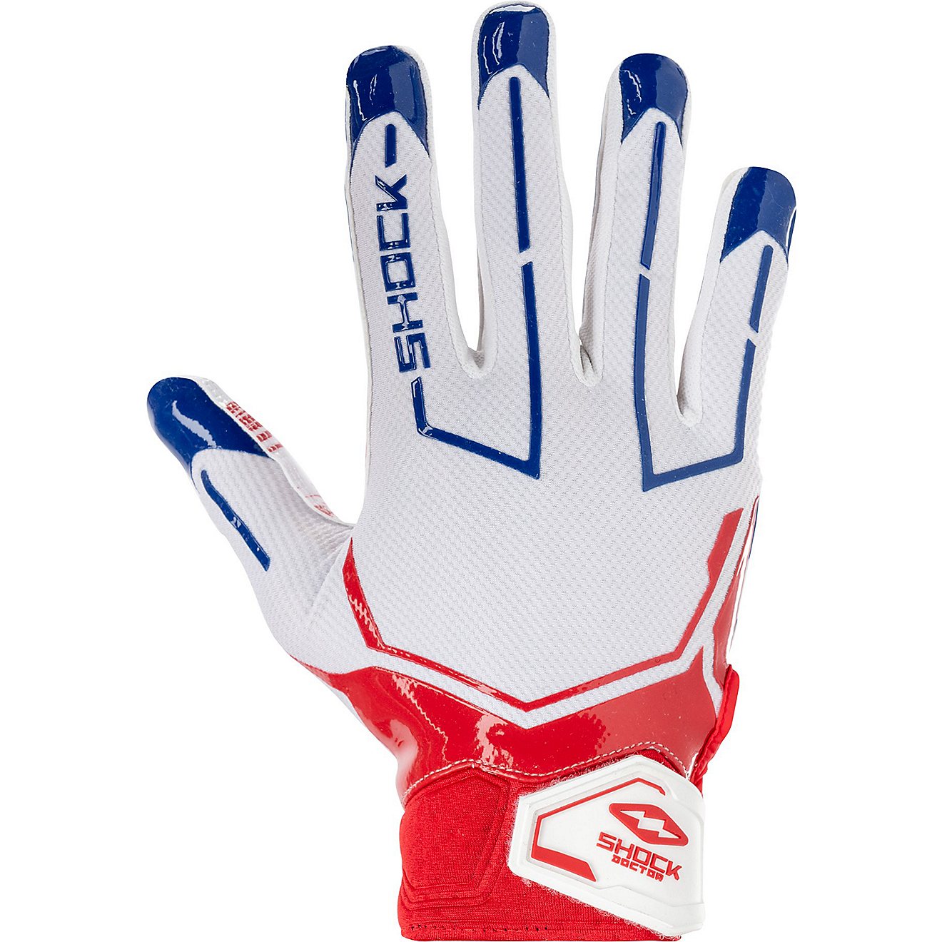 Shock Doctor Youth Showtime Stars and Stripes Receiver Glove                                                                     - view number 2