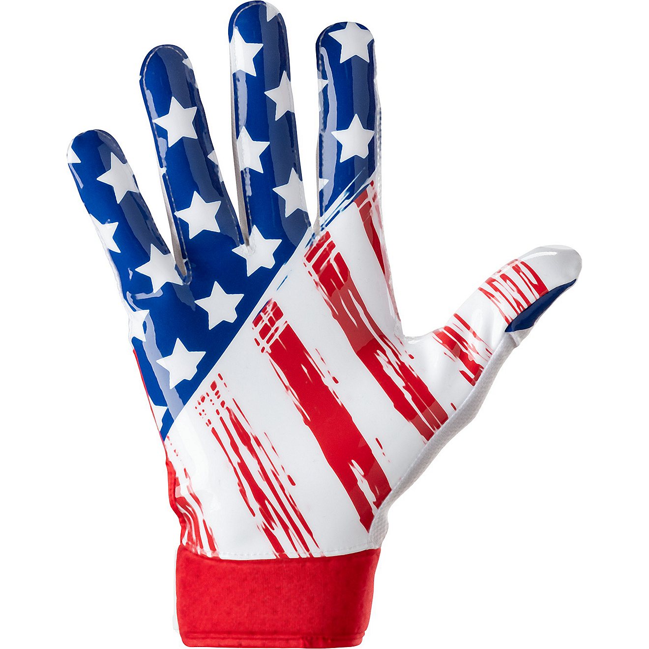 Shock Doctor Youth Showtime Stars and Stripes Receiver Glove                                                                     - view number 3