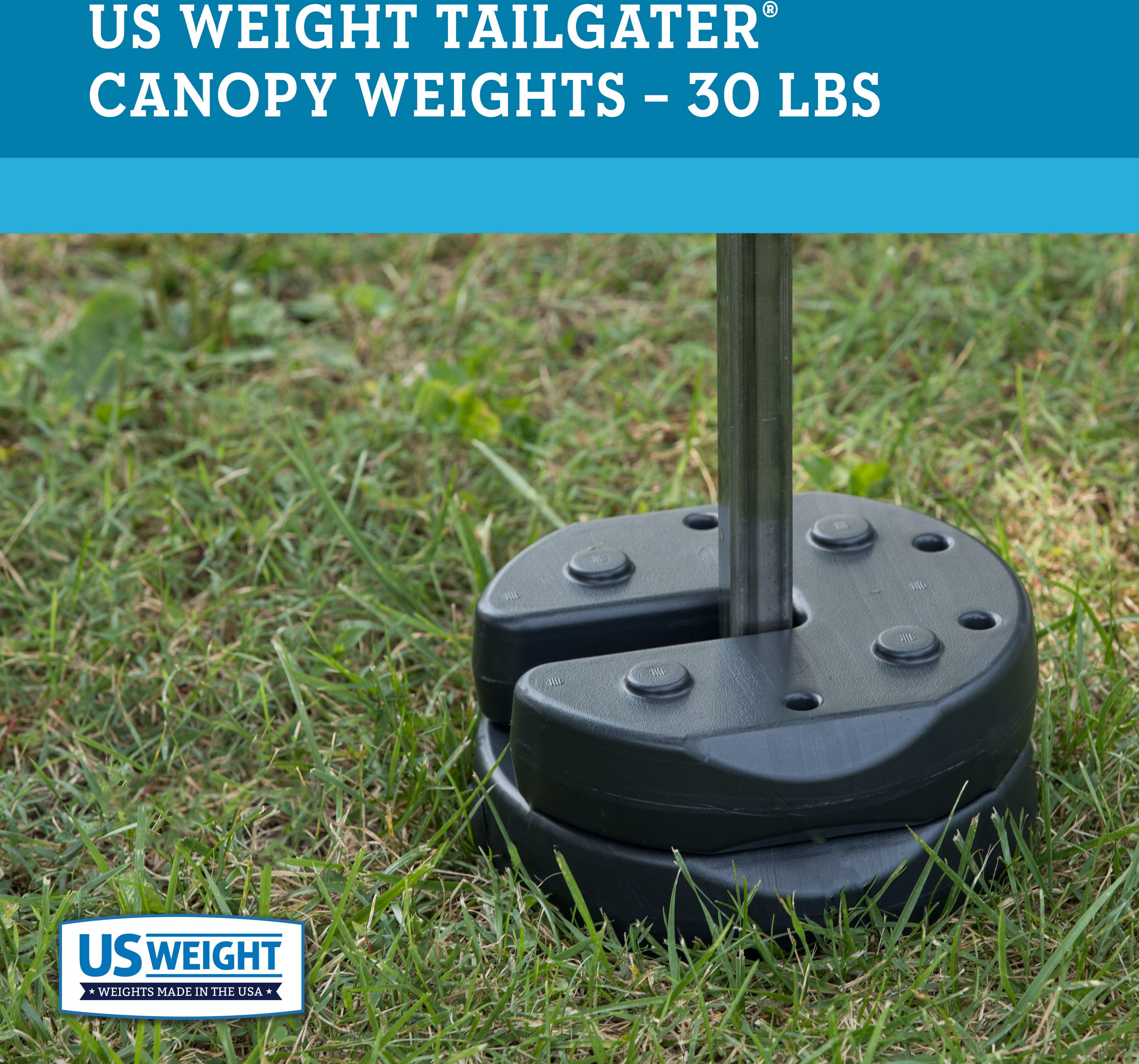 US Weight 30 lb Tailgater Canopy Weights