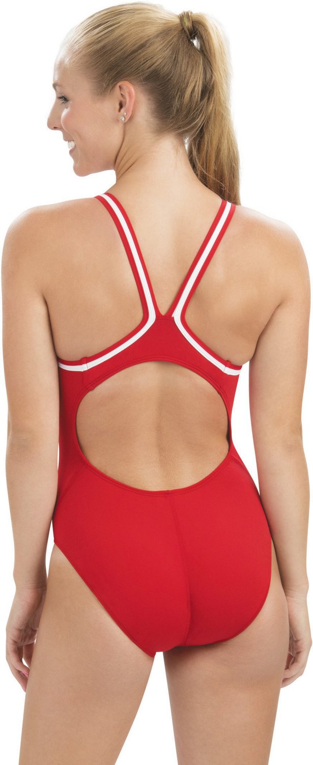 Dolfin Women's DBX Back Solid 1-Piece Swimsuit                                                                                   - view number 2