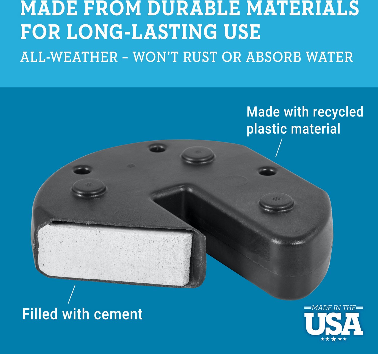 US Weight 30 lb Tailgater Canopy Weights Academy