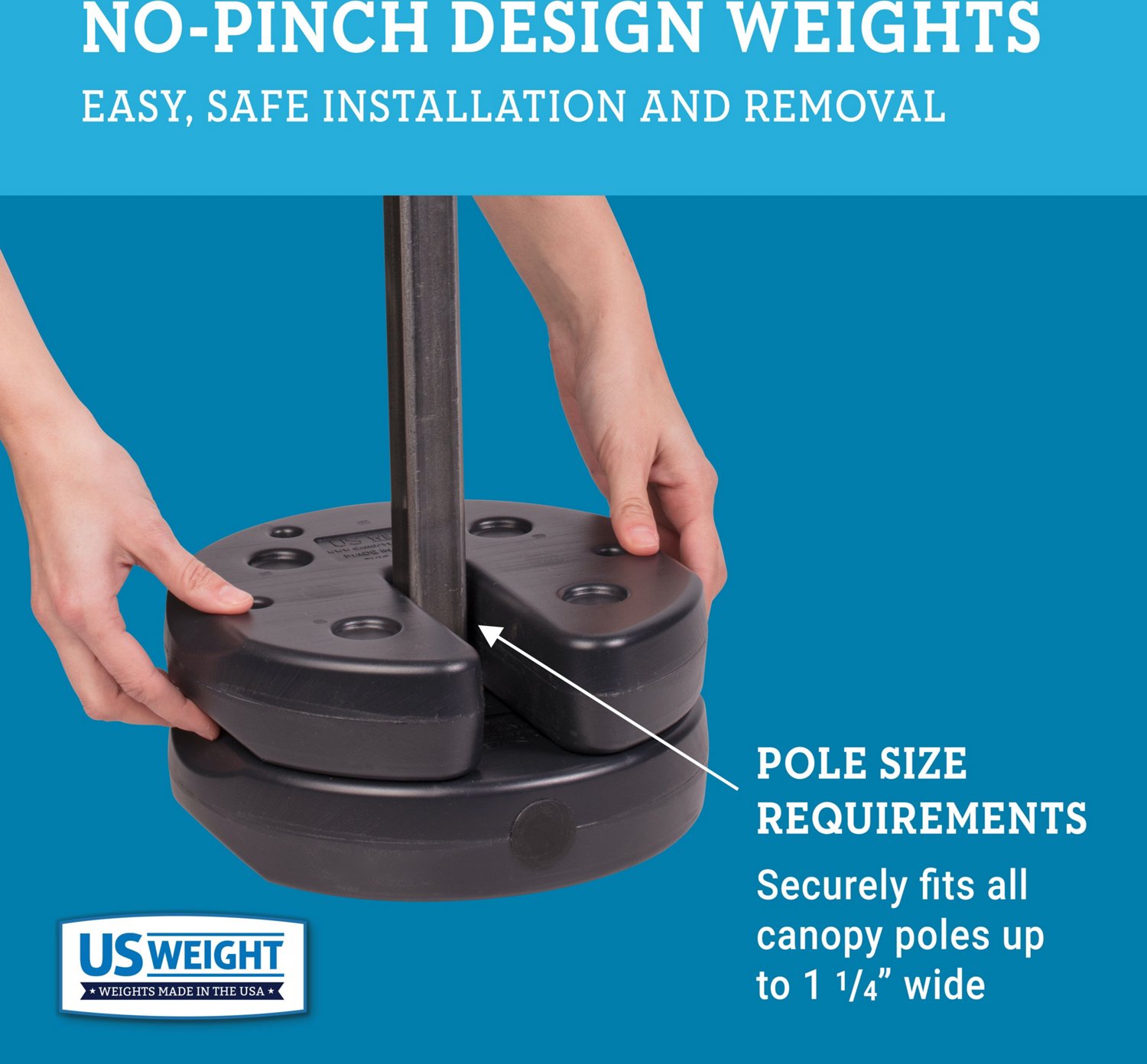 US Weight 30 lb Tailgater Canopy Weights Academy