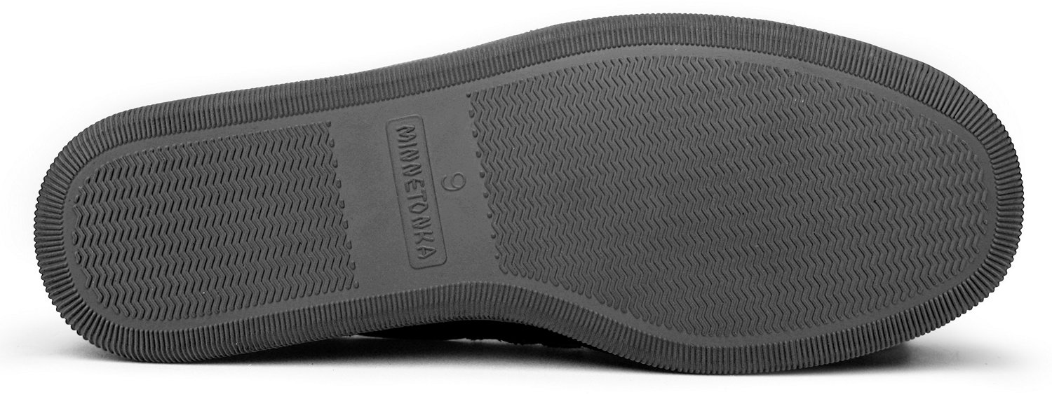 Minnetonka Men's Pile Lined Hardsole Moccasin Slippers - view number 5