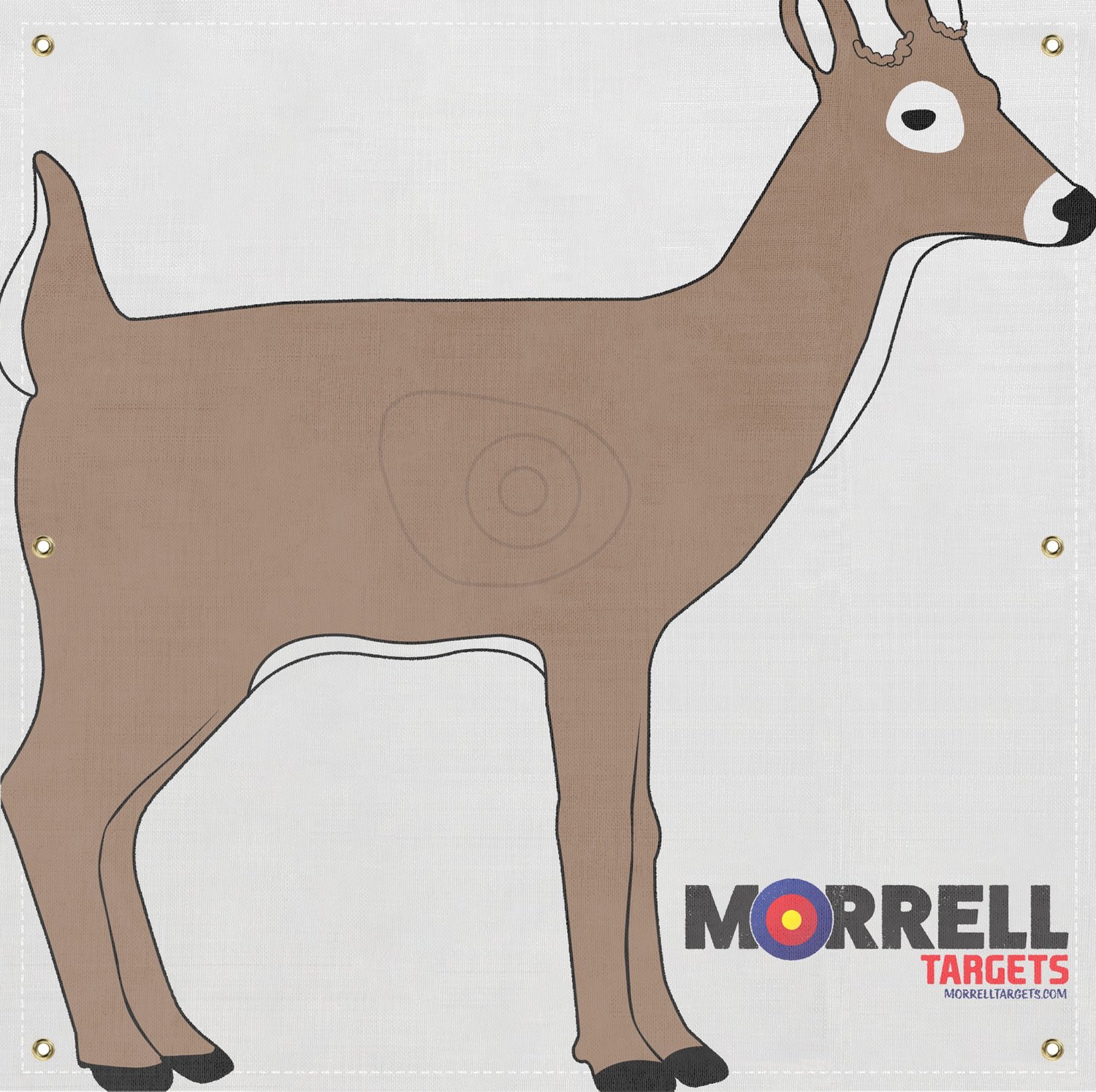 Morrell NASP-IBO Full Size Whitetail 48 x 44 in Archery Target Face                                                              - view number 1