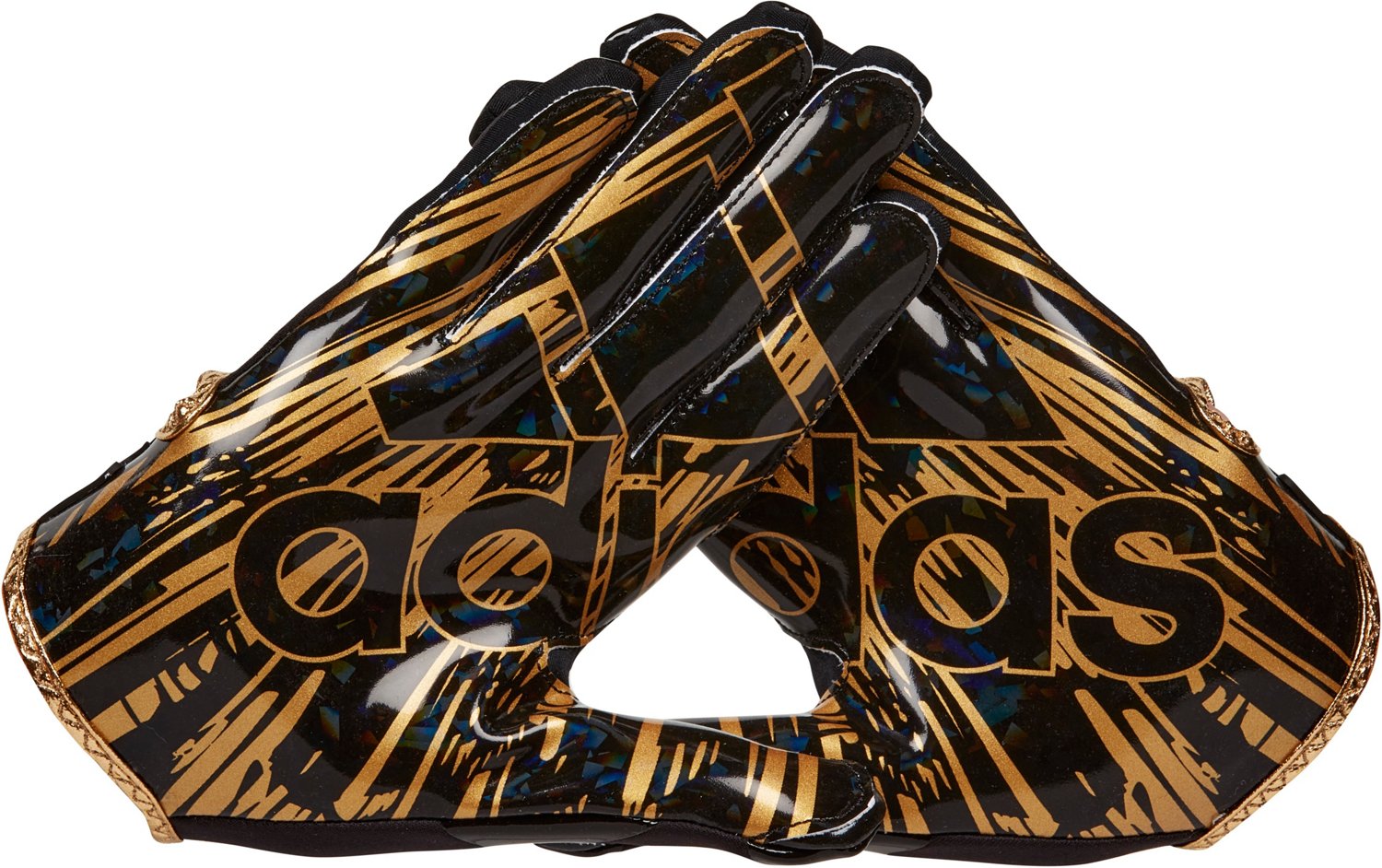 adidas Men's AdiZero 12 Receiver Football Gloves - view number 2