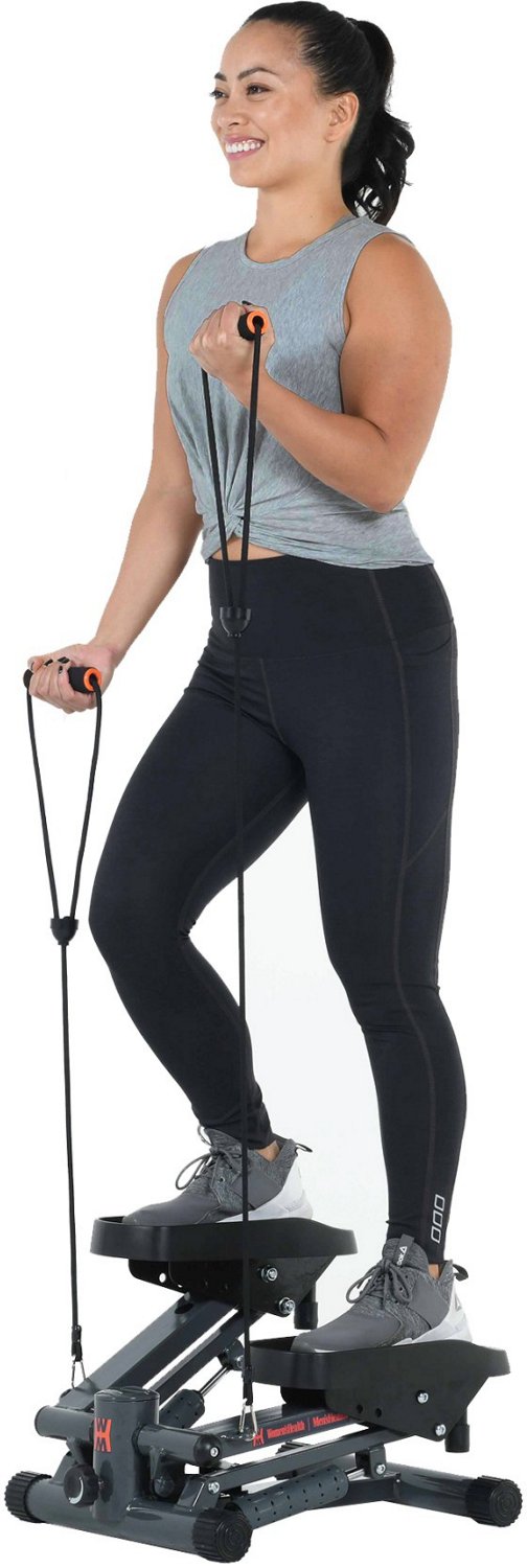 Paradigm Health Cardio Stair Stepper with Resistance Bands Academy