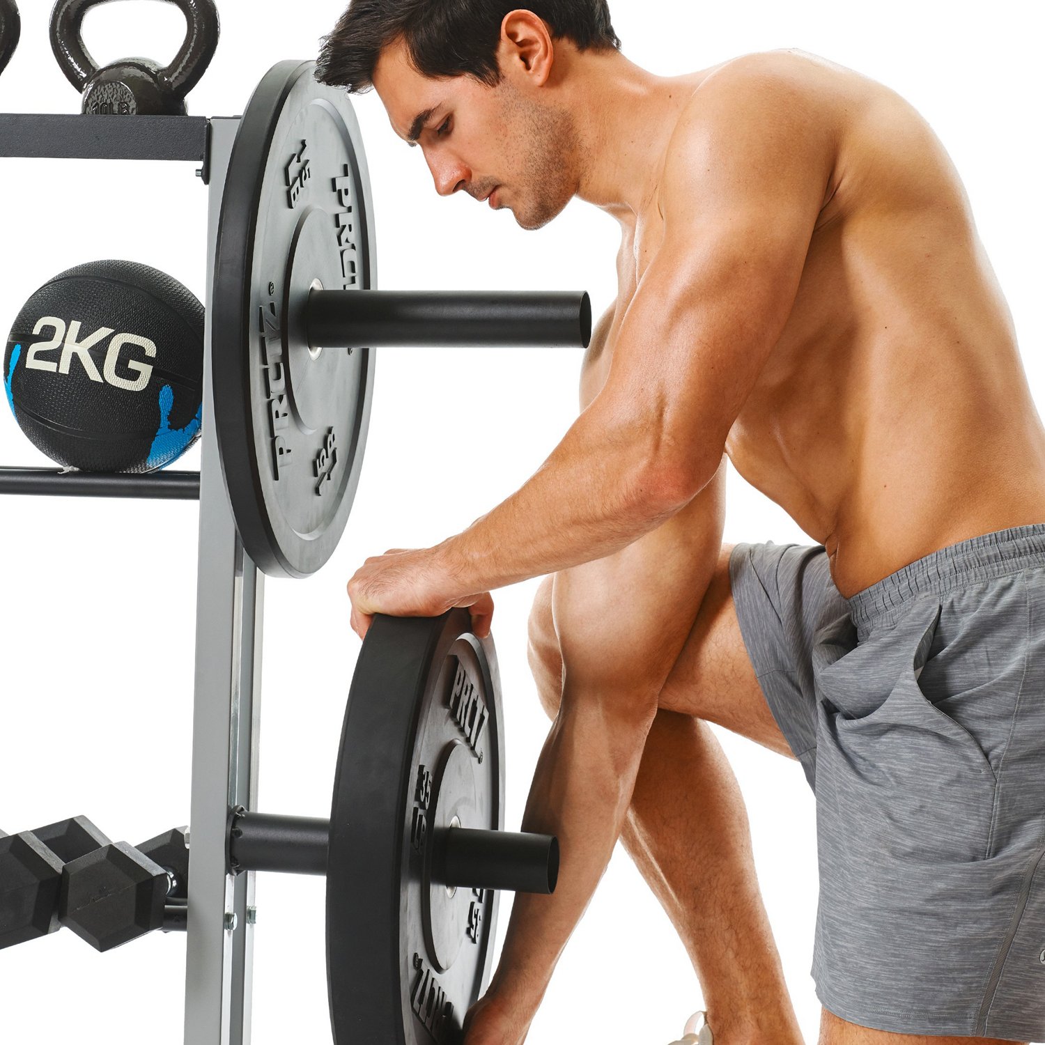 PRCTZ Bumper Plate Weight With Steel Insert – Single - view number 4