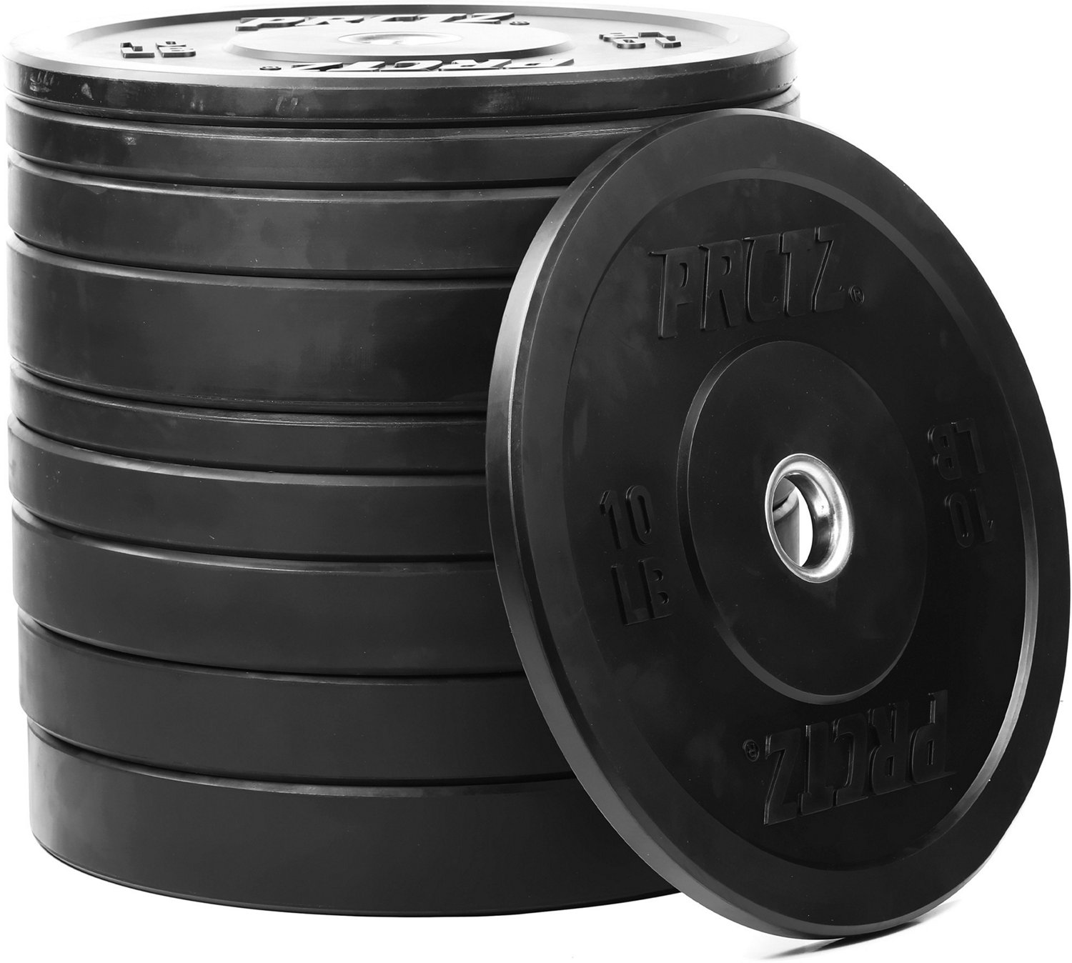 PRCTZ Bumper Plate Weight With Steel Insert – Single - view number 2