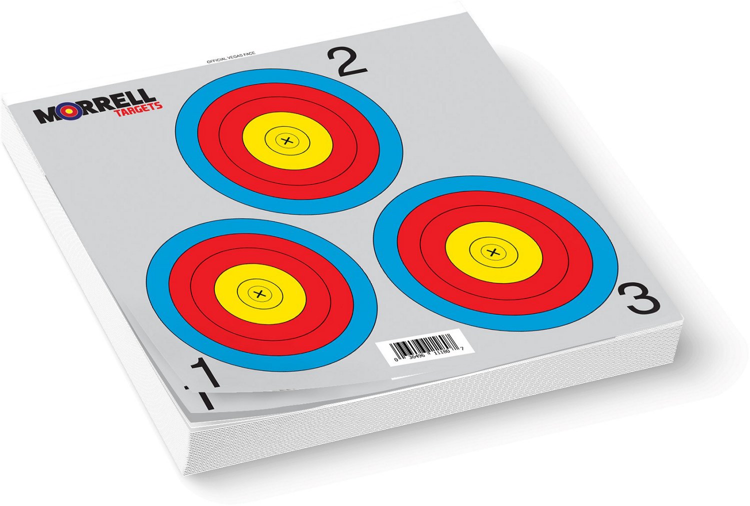 Morrell 3-Spot Vegas Paper Face Archery Targets 100-Pack | Academy