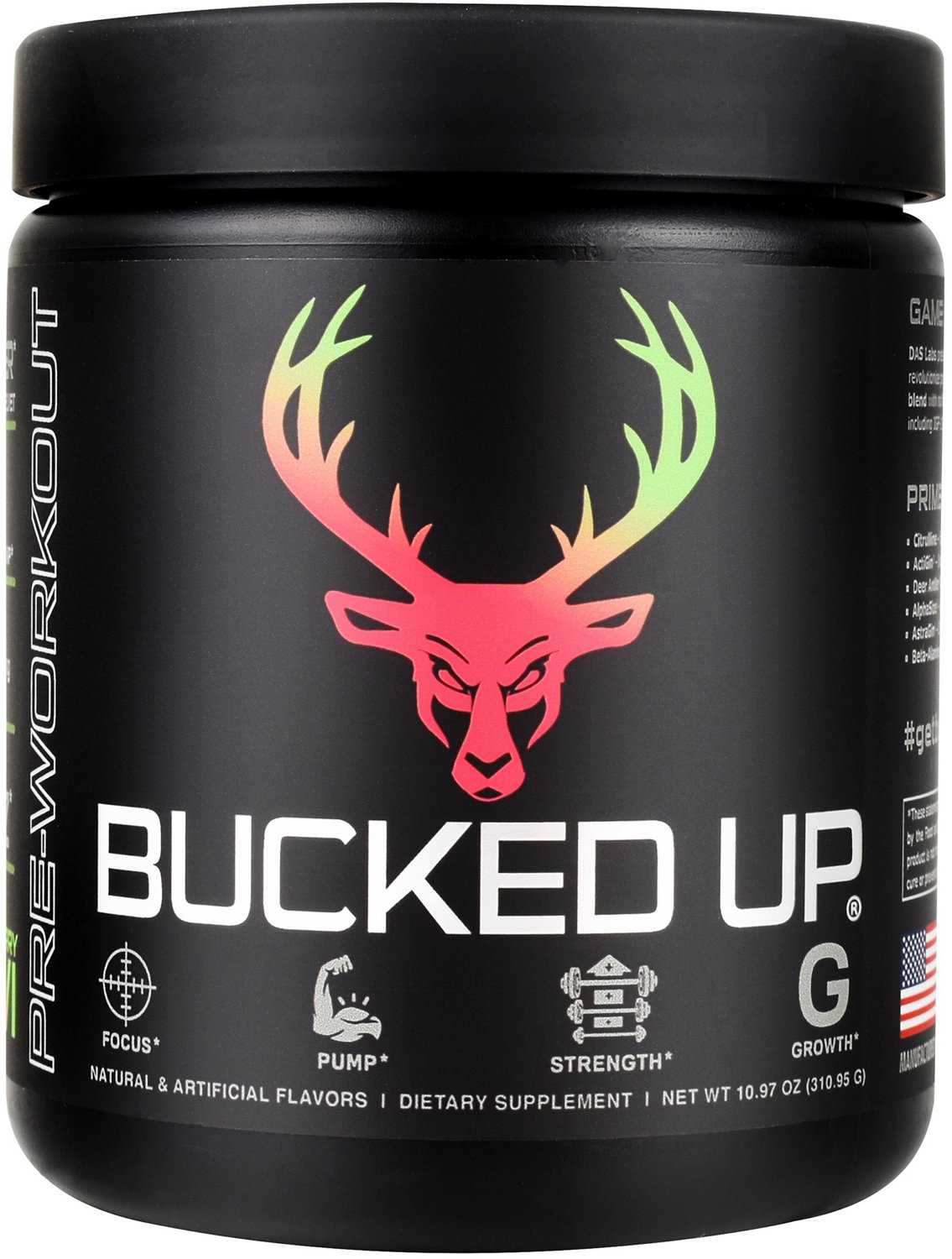 Bucked Up Pre Workout Supplement Free Shipping at Academy