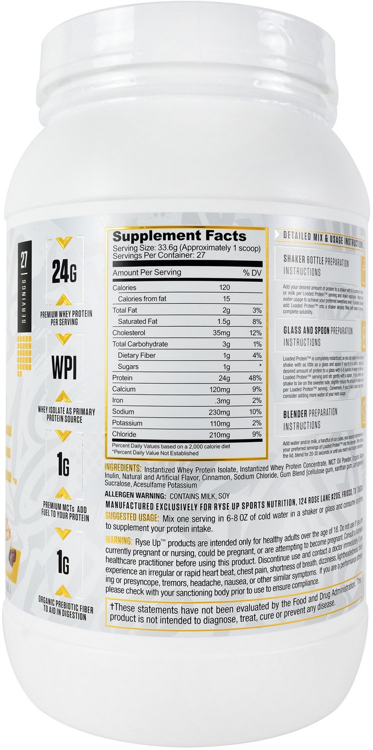Ryse 2 lb Loaded Protein - 27 servings - view number 2